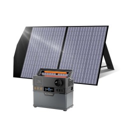 ALLPOWERS generatore solare 300W (S300 Plus + SP027 pannello solare 100W), generador solar 300W