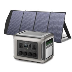 ALLPOWERS solar generator 2500W ( R2500 / R2500 V2 + SP033 solar panel 200W), generador solar 2500W