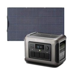 ALLPOWERS solar generator 1800W (R1500 + SF100 flexible solar panel 100W), generador solar 1800W