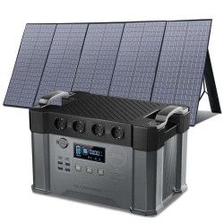 ALLPOWERS Solargenerator 2400W (S2000 Pro + SP037 Solarpanel 400W), generador solar 2400W